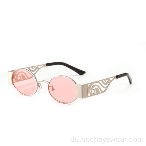 Neue Trendy Custom Fashion Vintage Damen Quadrat Kleine Rechteck Rahmenlose Sonnenbrille Frauen Männer Sonnenbrillen